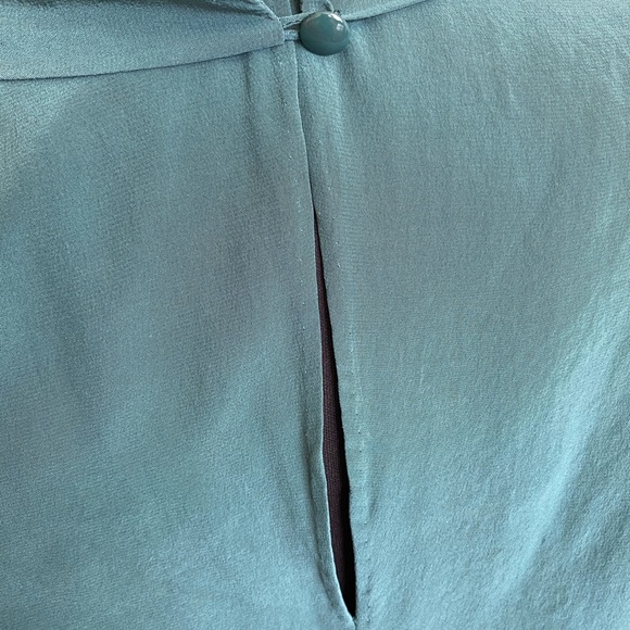 Aritiza Wilfred Forest Green Silk Dress Sz XS - Picture 6 of 6